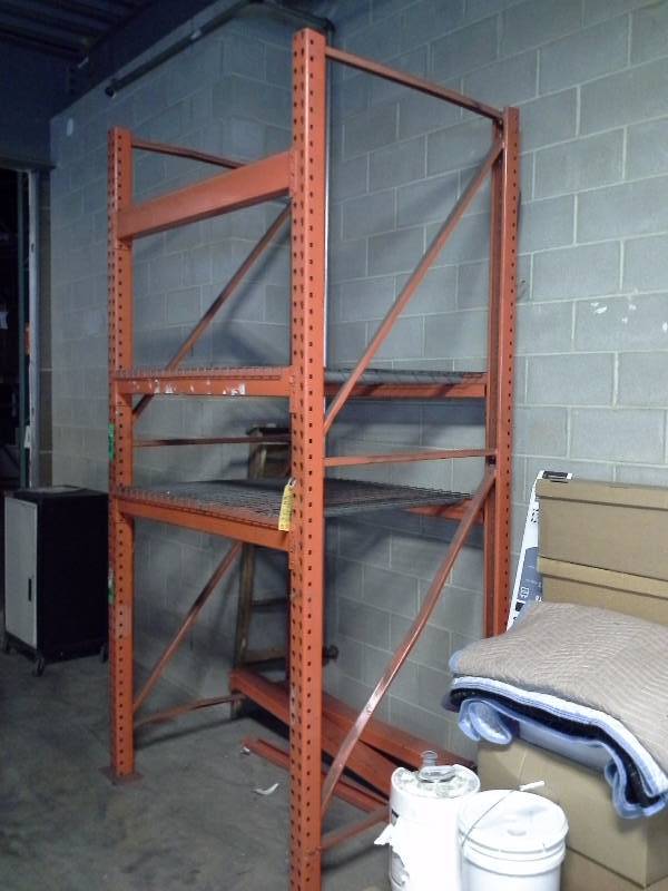 Small Section of Pallet Racking