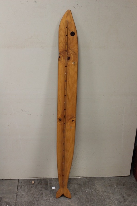 lot 65 image: Fish Fishing Pole Hanger