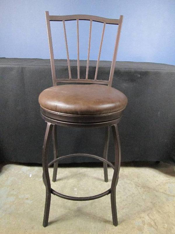 Heavy Metal Stool Straight Spindles