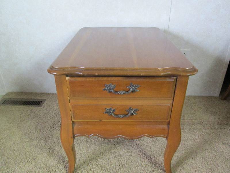 Cherry End Table