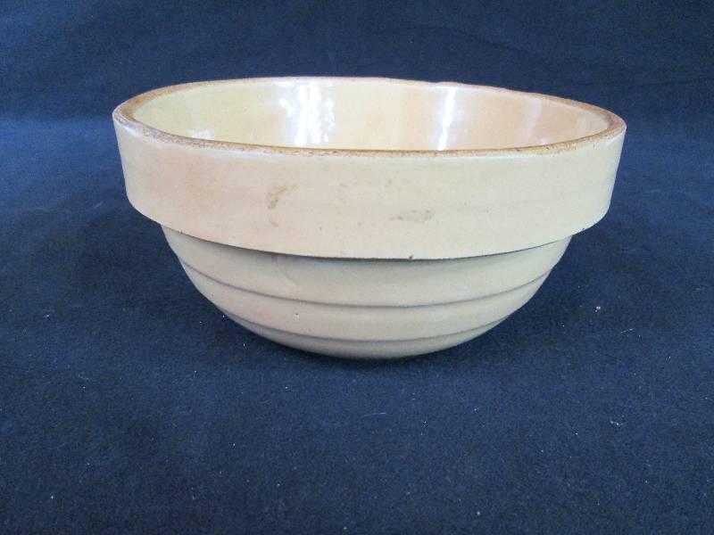 7 Pottery Advertising Bowl