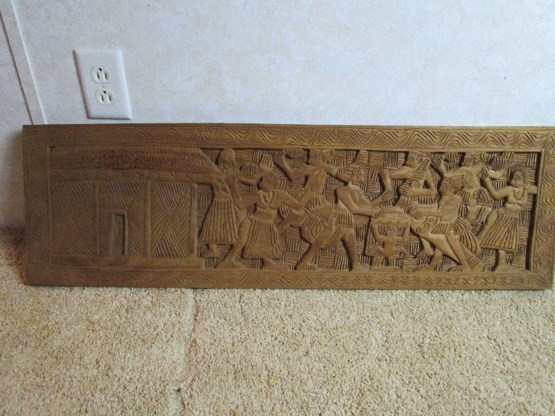 High Relief Wood Carving