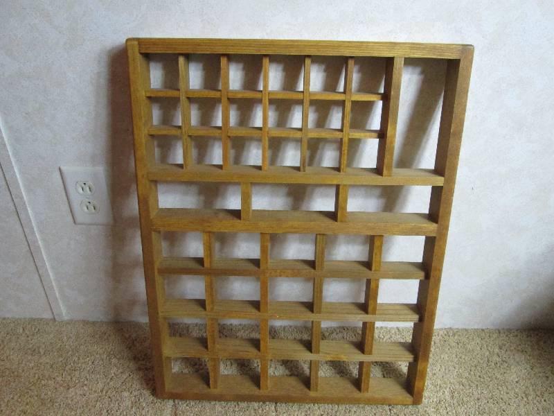 Pine Wood Shadow Box
