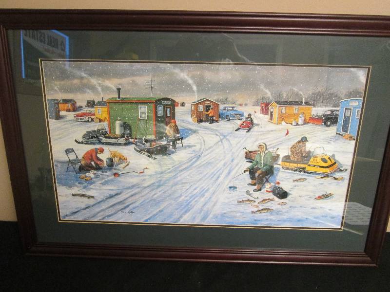 Ken Zylla Picture Ice Fishing