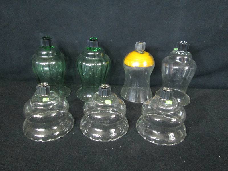 Glass Candle Holders