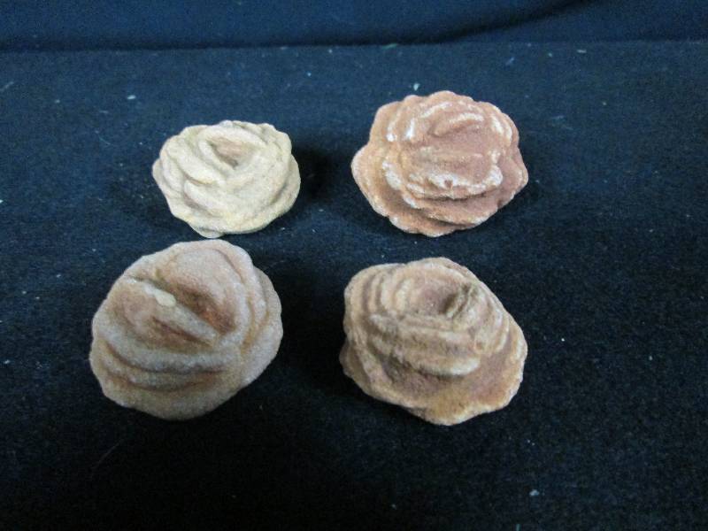 4 Barite Rose Sand Stone Mineral