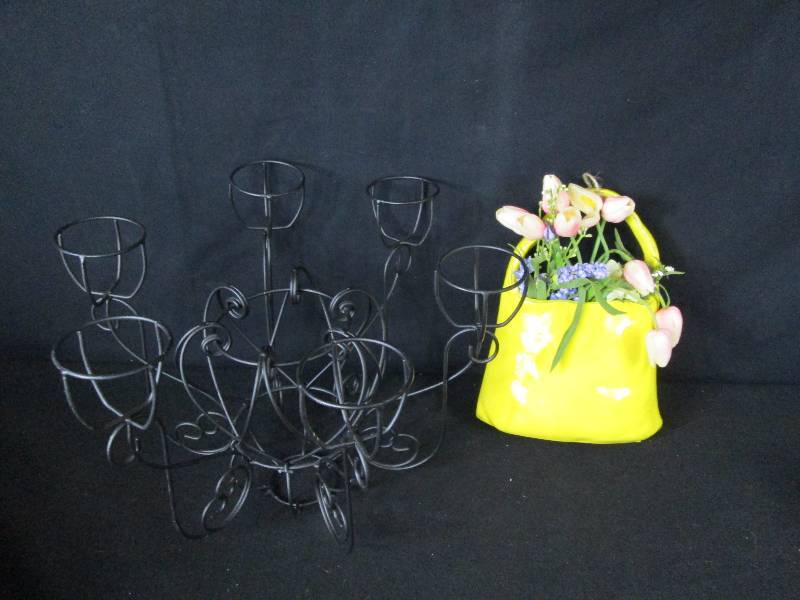 Wire Candle Holder