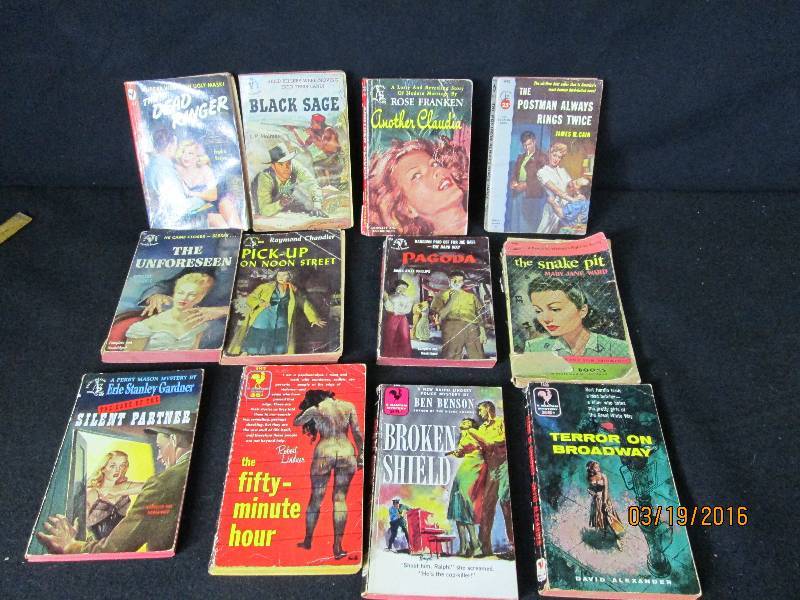 Old Paper Back Books