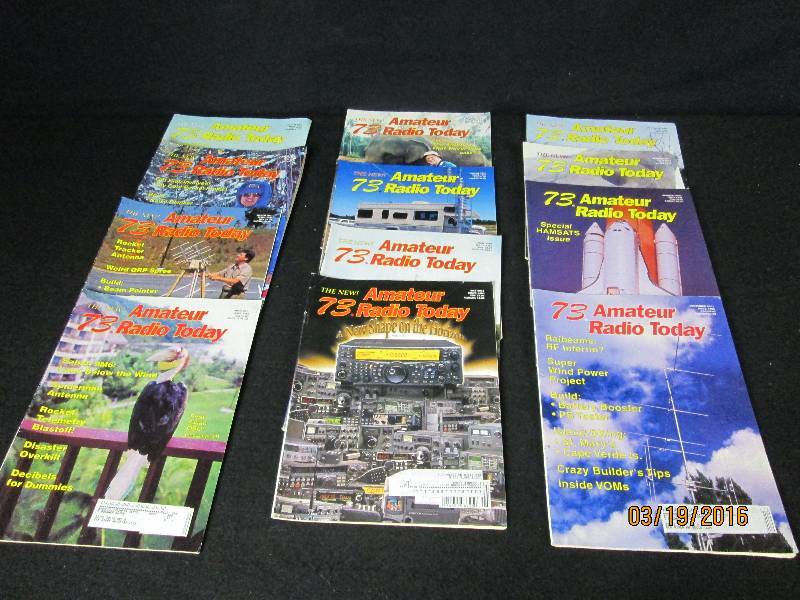(12) 2001 Issues Amateur Radio Today