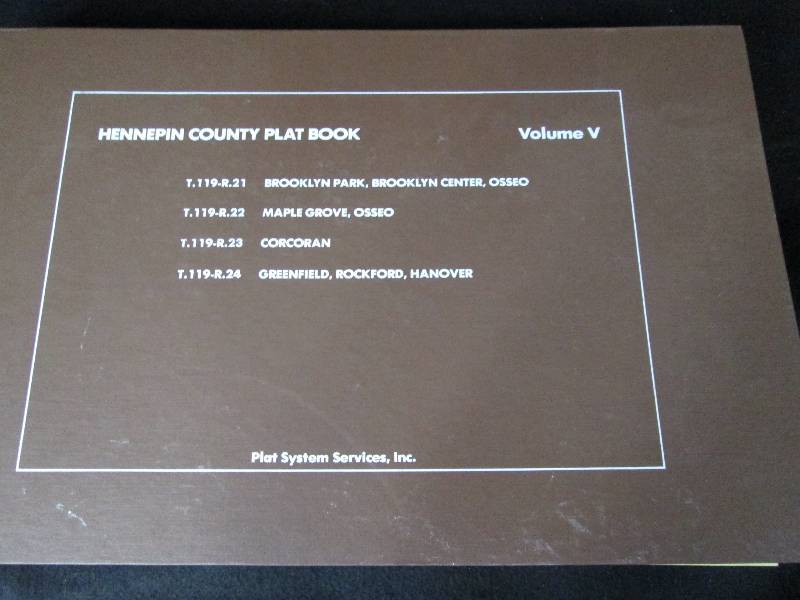 Hennepin County Plat Book Volume 5