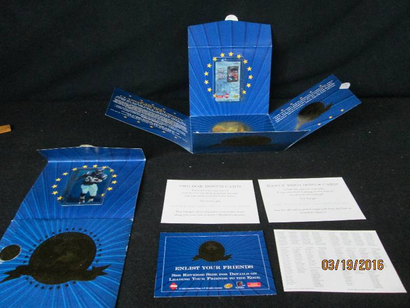 Collectors Edge Presidents Reserve Promo Cards