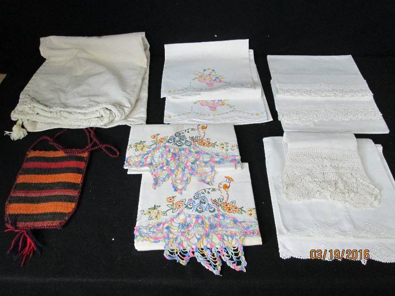 Pillow Cases & Carpet Bag