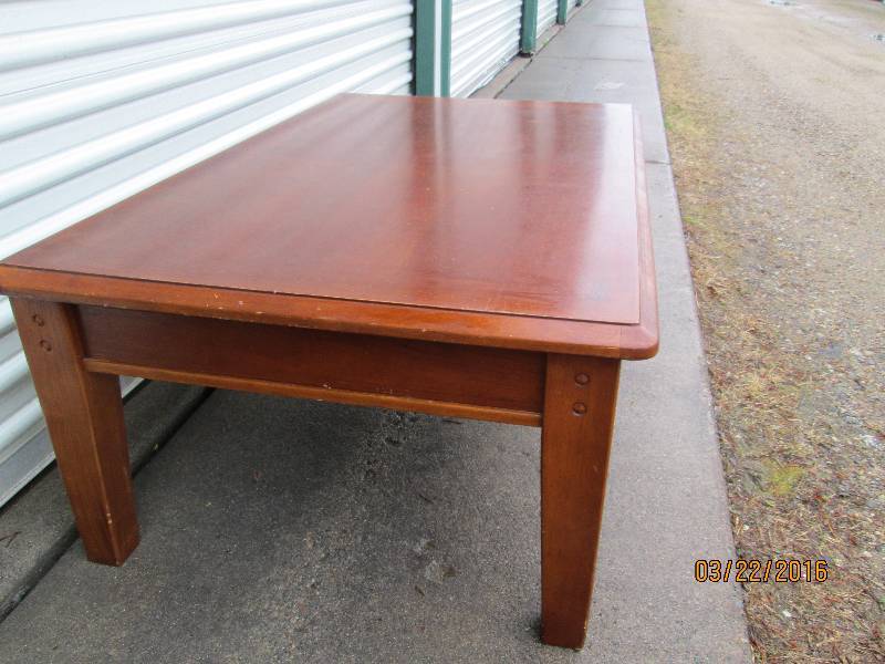 Cherry Wood Coffee Table