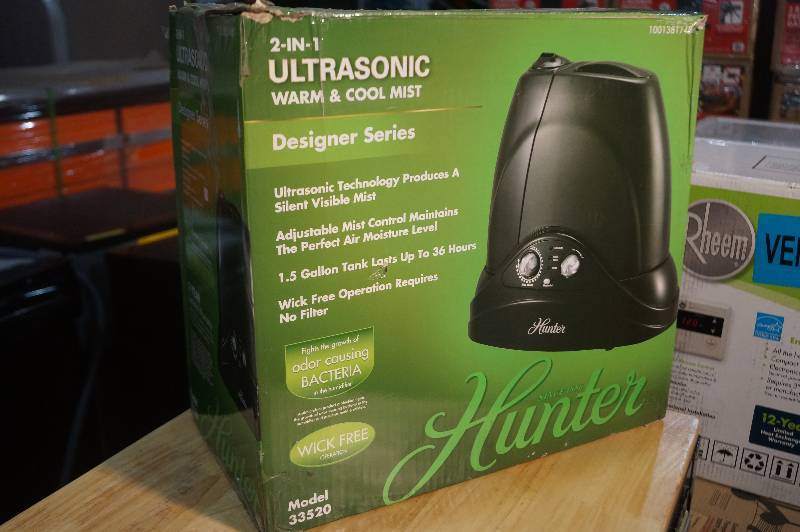 Hunter 2-in-1 Ultrasonic Humidifier