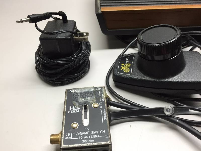 lot 24 image: ATARI WITH JOY STICKS, ACCESSORIES AND GAMES