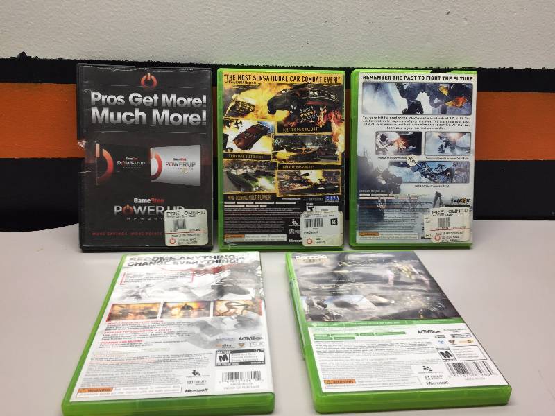 lot 35 image: XBOX GAMES