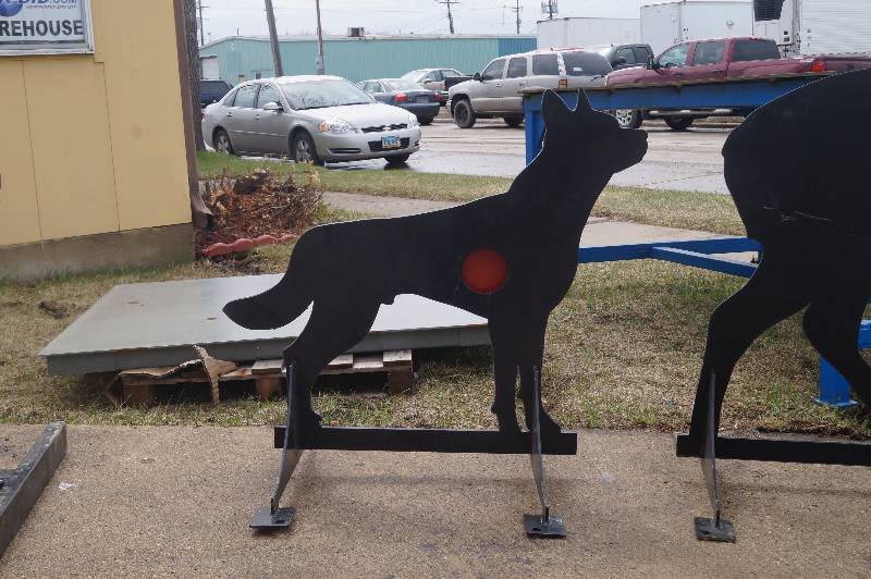 Steel Coyote Target