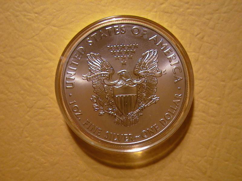 37. 2011 Silver American Eagle Bullion Coin BU 1 Troy Oz.