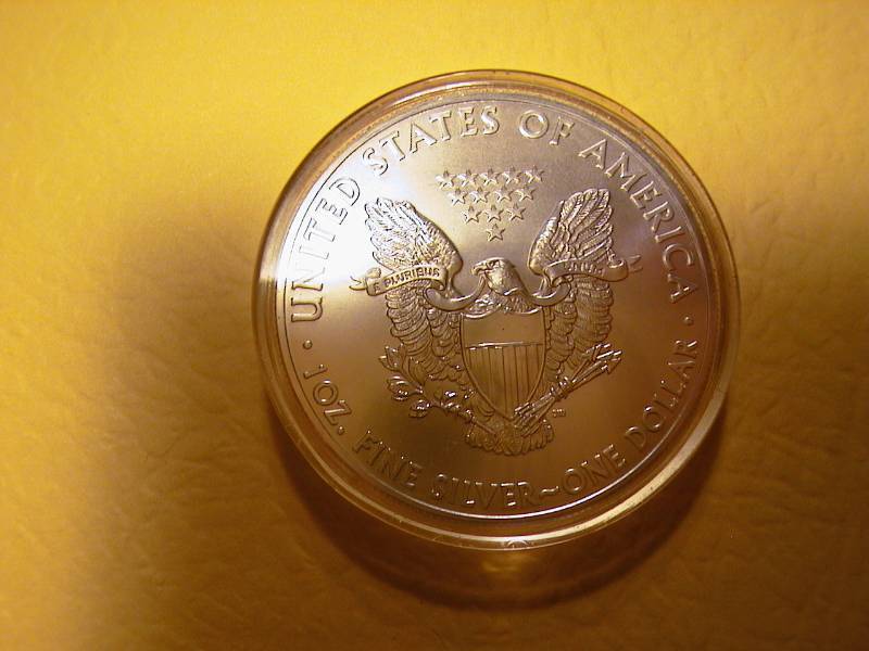 38. 2011 Silver American Eagle Bullion Coin BU 1 Troy Oz