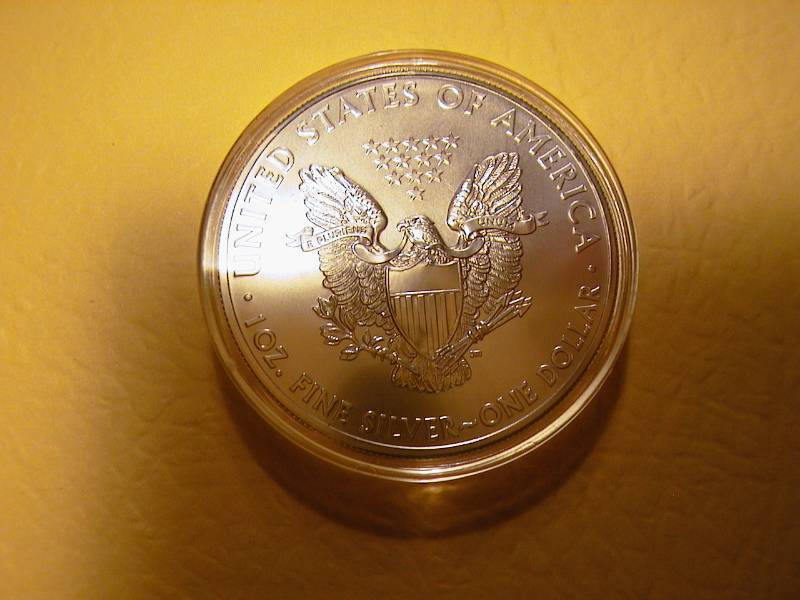 41. 2011 Silver American Eagle Bullion Coin BU 1 Troy Oz.