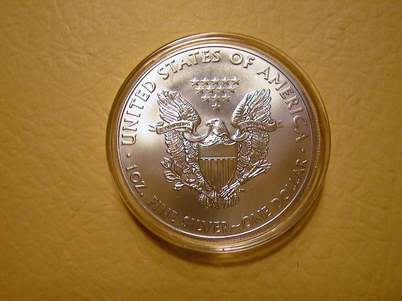 43. 2011 Silver American Eagle Bullion Coin BU 1 Troy Oz.