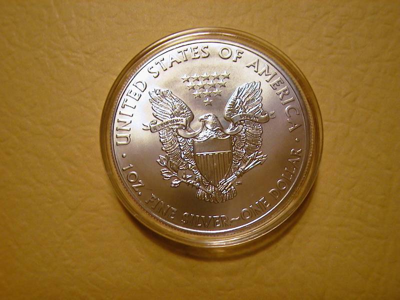 47. 2011 Silver American Eagle Bullion Coin BU 1 Troy Oz.
