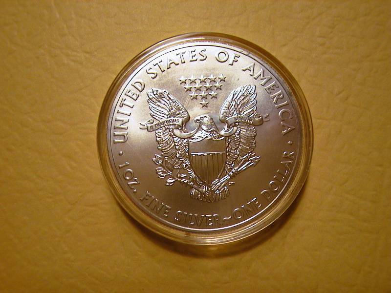 49. 2011 Silver American Eagle Bullion Coin BU 1 Troy Oz.