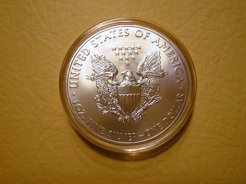 50. 2011 Silver American Eagle Bullion Coin BU 1 Troy Oz.
