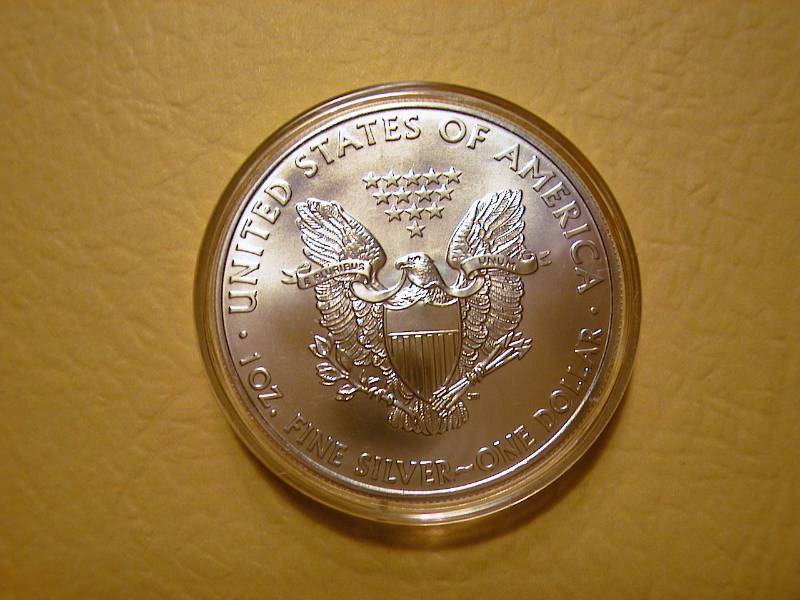 51. 2011 Silver American Eagle Bullion Coin BU 1 Troy Oz.