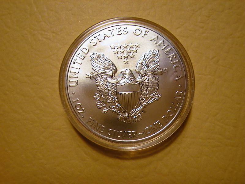 53. 2011 Silver American Eagle Bullion Coin BU 1 Troy Oz.