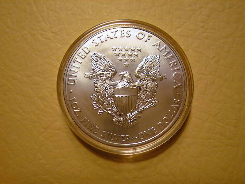 54. 2011 Silver American Eagle Bullion Coin BU 1 Troy Oz.