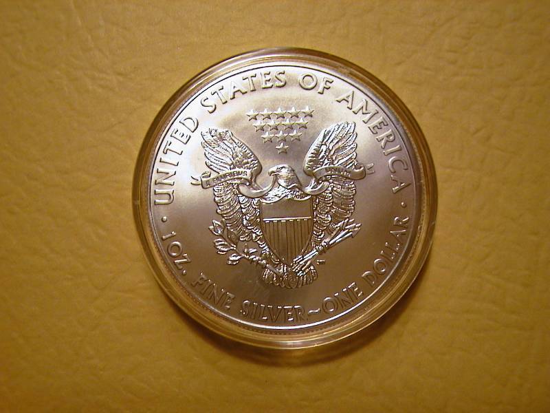 55. 2011 Silver American Eagle Bullion Coin BU 1 Troy Oz.