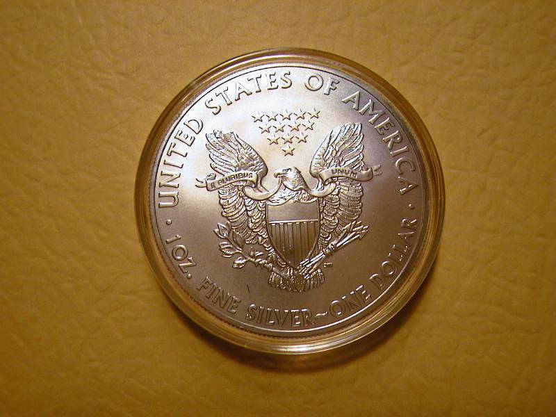 56. 2011 Silver American Eagle Bullion Coin BU 1 Troy Oz