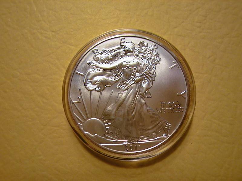 78. 2011 Silver American Eagle Bullion Coin BU 1 Troy Oz.