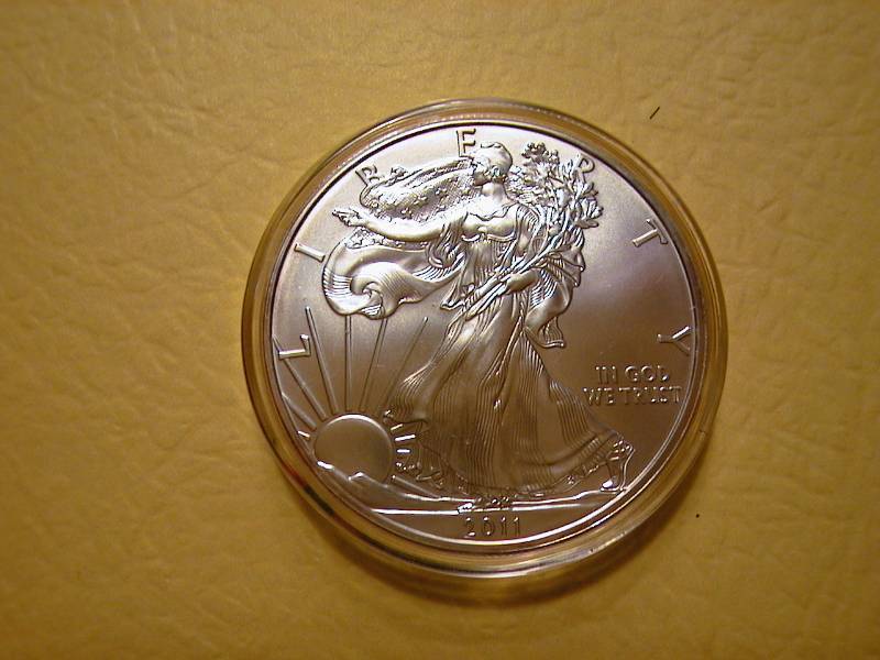 85. 2011 Silver American Eagle Bullion Coin BU 1 Troy Oz.