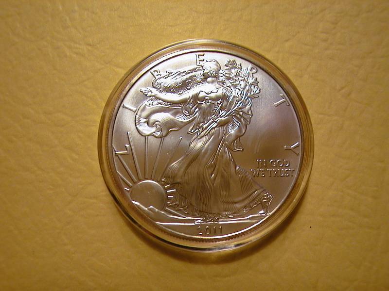 91. 2011 Silver American Eagle Bullion Coin BU 1 Troy Oz.