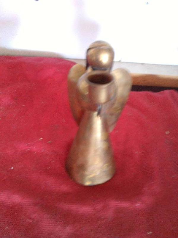 VINTAGE BRASS CANDLE HOLDER