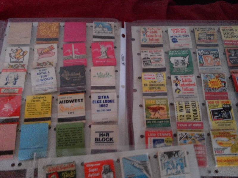 3 PAGES COLLECTIBLE MATCHBOOKS