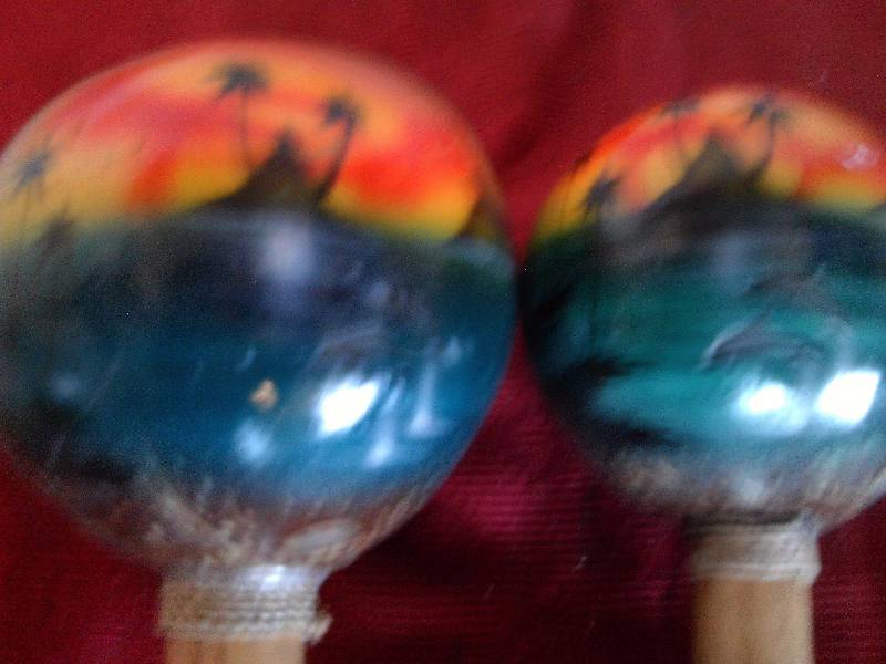 PAIR OF MEXICAN MERACAAS
