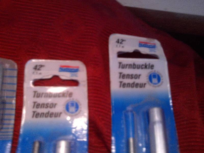 3 PACKS TURN BUCKLE 42 INCH TENSOR