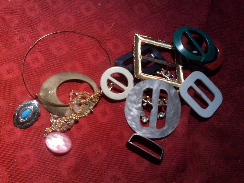 belt holders and misc jewlery