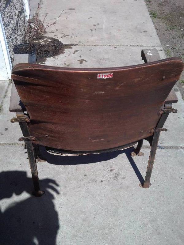 antique theator chairs