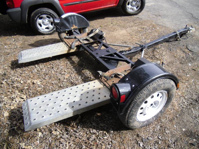 Homemade car dolly