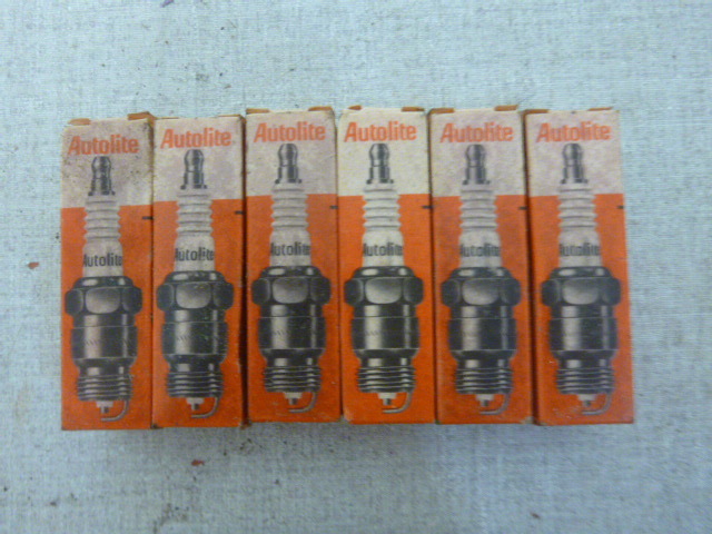 6 Autolite Spark Plugs