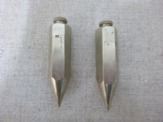 2 Plumb Bobs