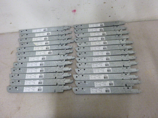 24 Fast-Mount Shelf Brackets