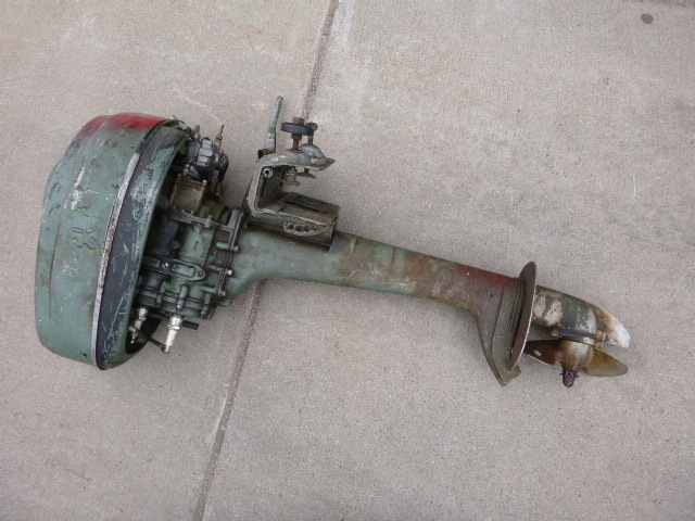 Vintage Elgin Outboard Motor