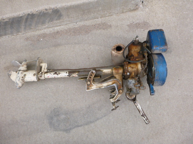 Vintage Champion Outboard Motor