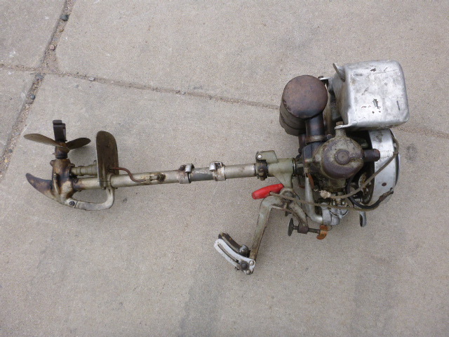 Vintage Johnson Outboard Motor