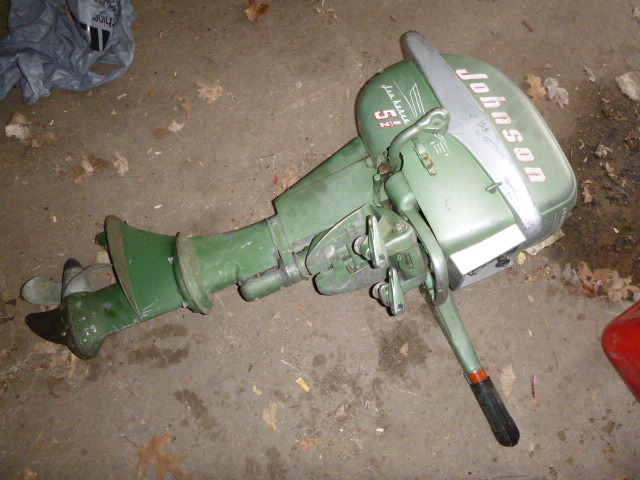 Vintage Johnson Sea Horse Outboard Motor